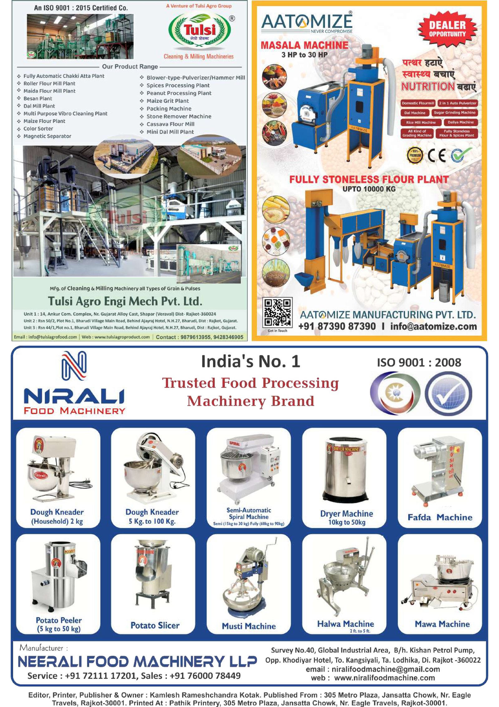 Food Samachar magazine page 61 thumbnail