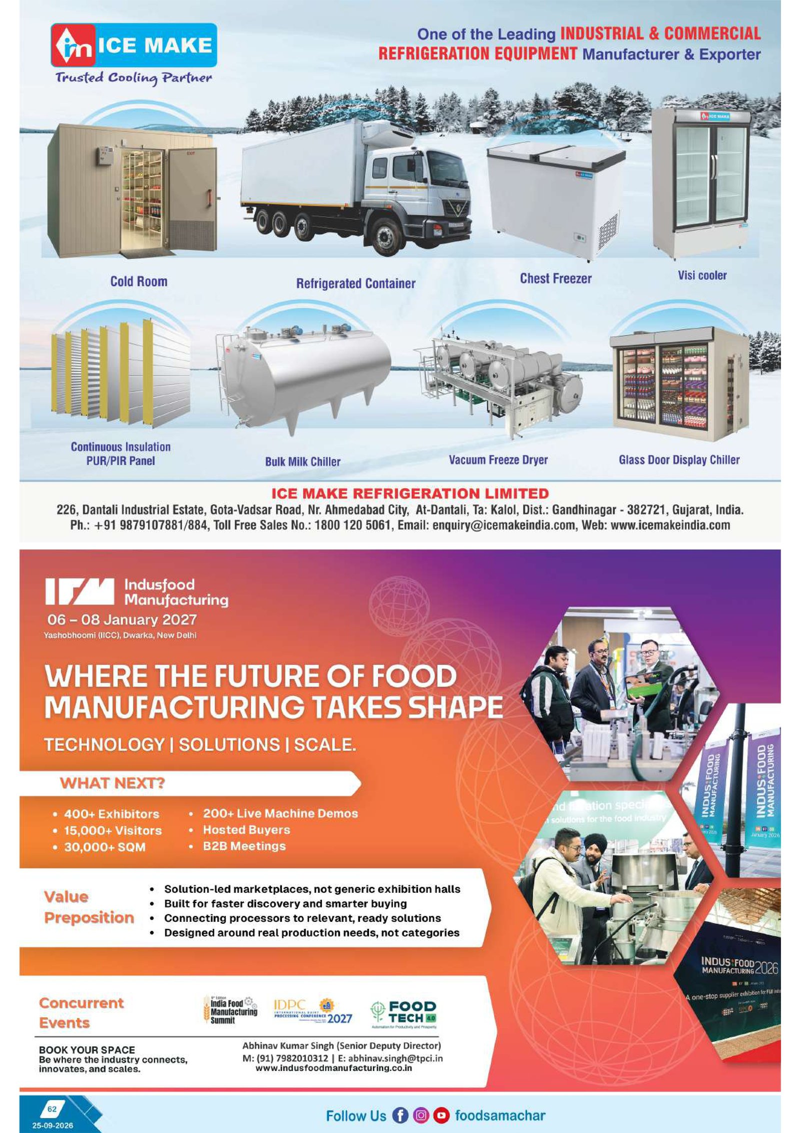 Food Samachar magazine page 59 thumbnail
